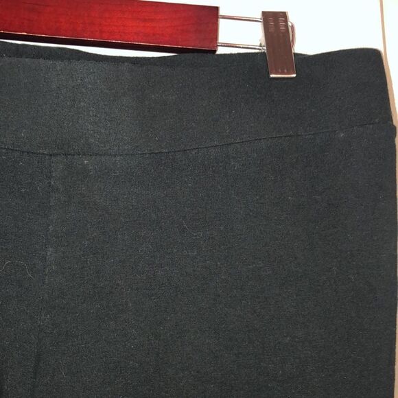 Liz Lange M Black Cotton Maternity Leggings - Picture 8 of 9